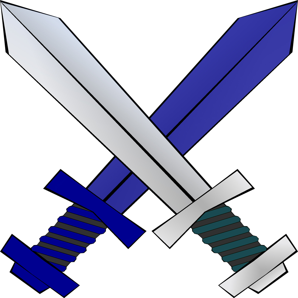 Free clip art Crossed swords by zeimusu