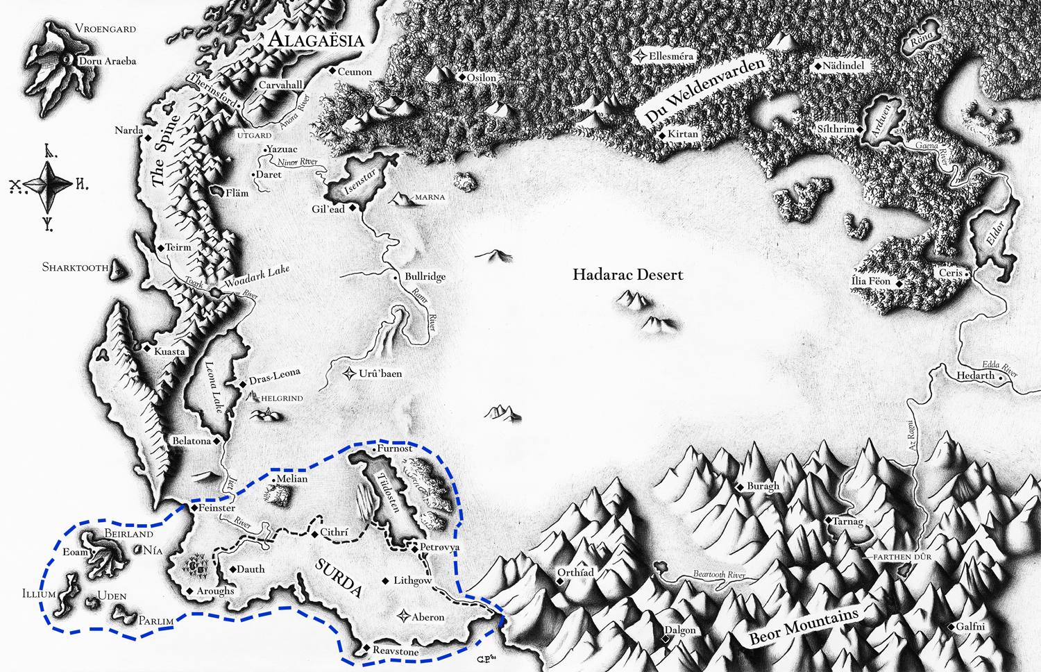 Map of alagaesia eragon