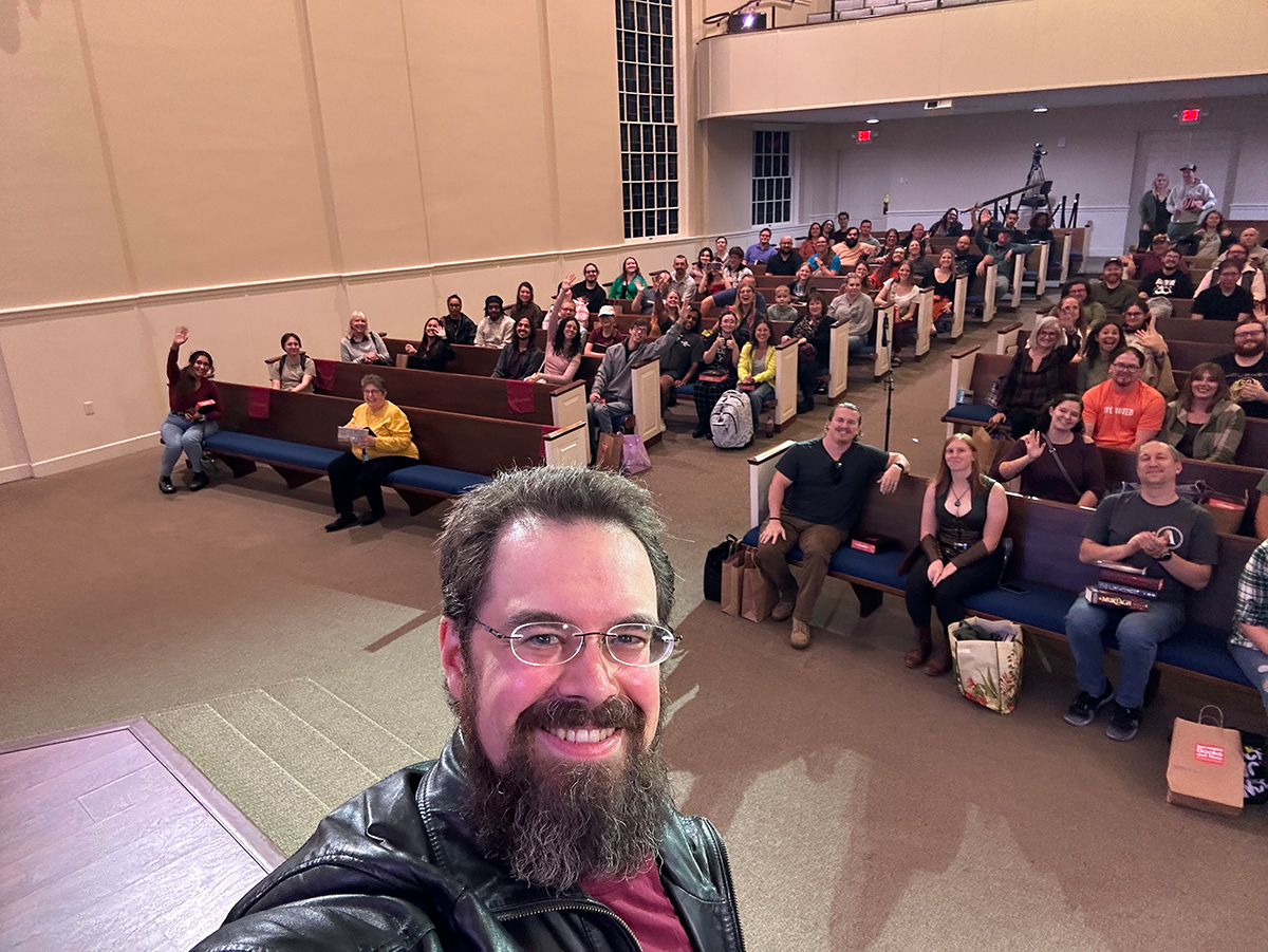 Signing hosted by San Marco Books, Christopher Paolini, October 18 2024